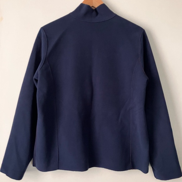 Faux Suede Zip Front Jacket Reversible Large L or Extra Large XL - Picture 4 of 9